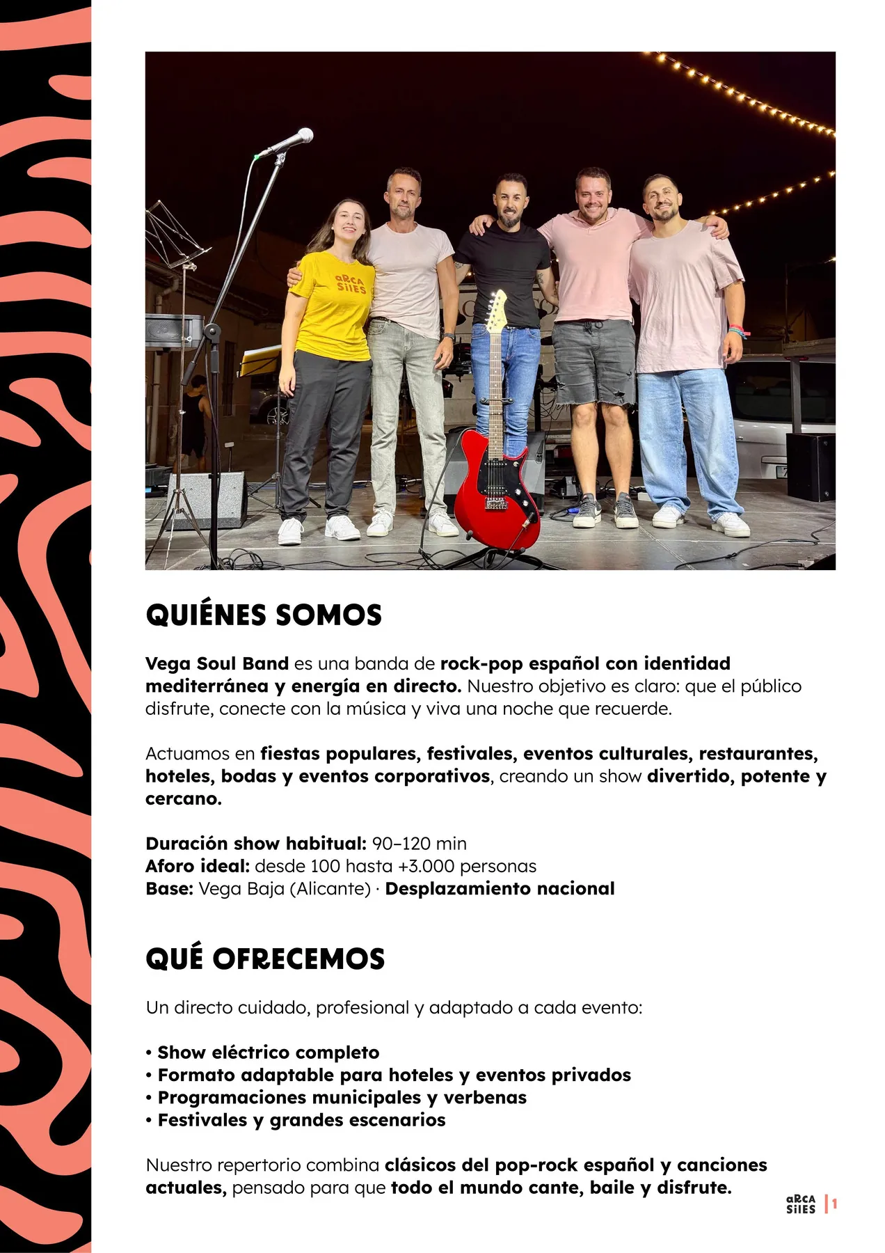 Vega Soul Band · Presentación · página 2